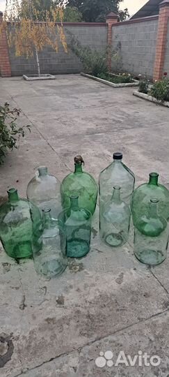 Баллоны стеклянные 10 литров 20 литров