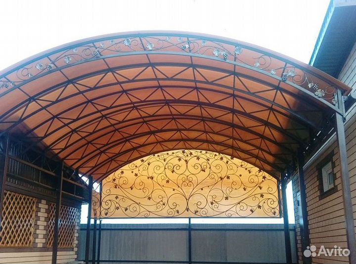 Навес для авто 4х4.5