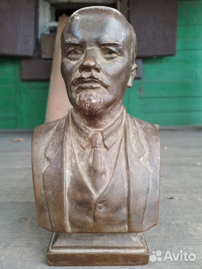 Бюст ленина 1958 год бронза