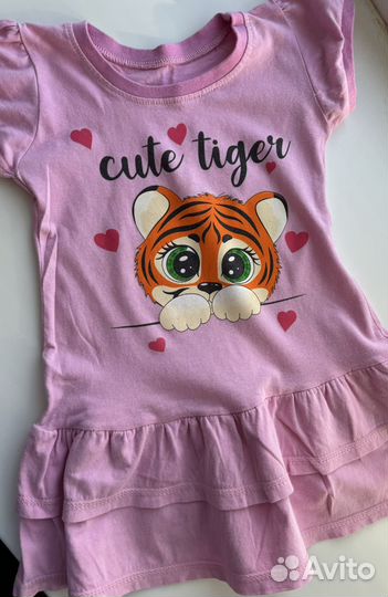 Пакет вещей на девочку 104 110 размер