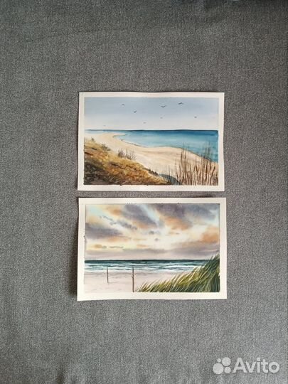 Картины акварель