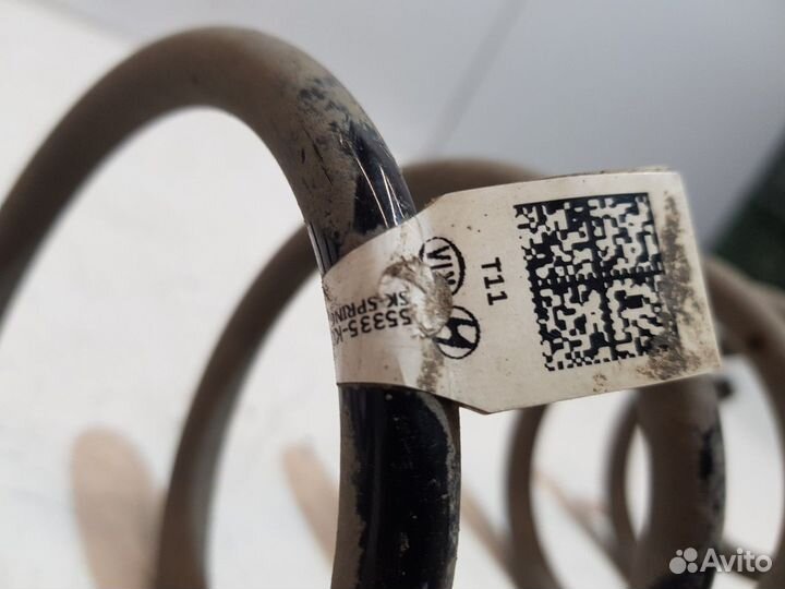 Пружина подвески задняя (Kia Soul)