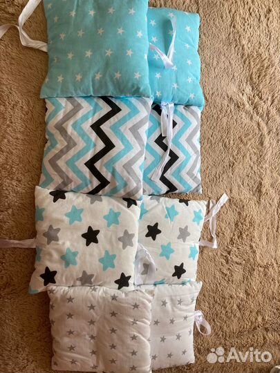 Бортики в детскую кроватку