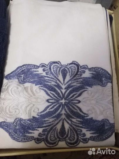 Белье постельное+ плед, евро, турция