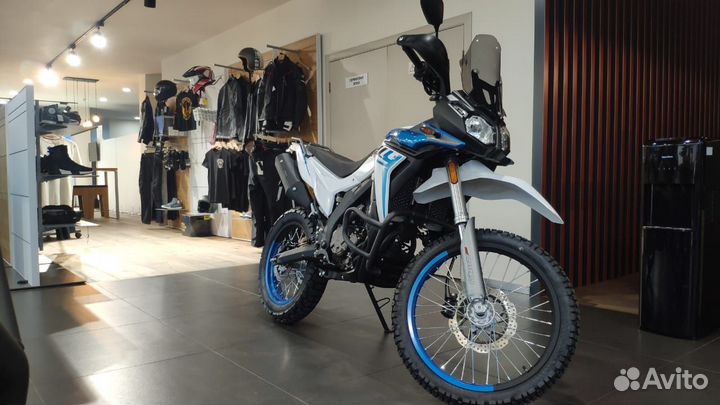 Мотоцикл voge 300 rally White/blue