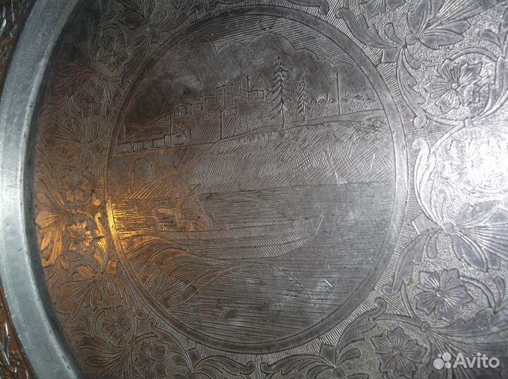 Блюдо алюминиевое СССР