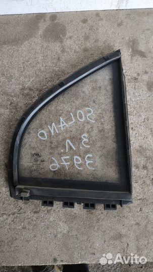 Стекло кузовное глухое заднее левое Lifan Solano