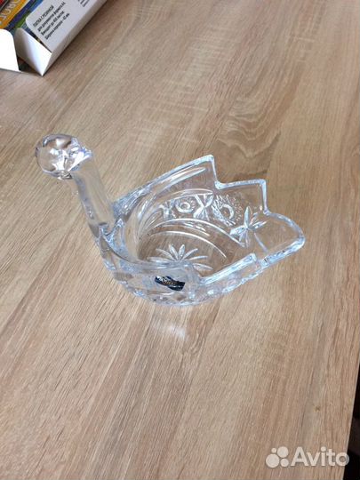 Конфетница - Лебедь 18 см