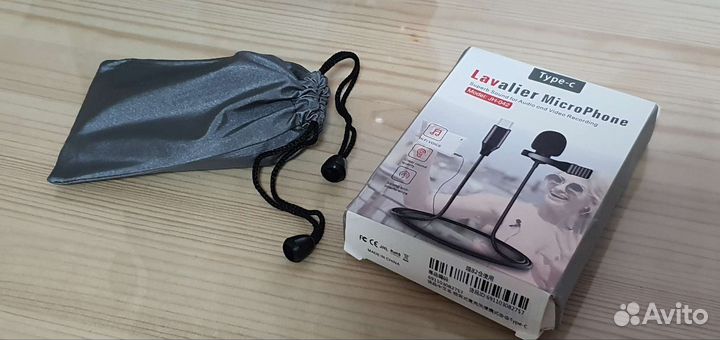 Петличный микрофон Type-C