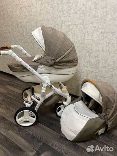 Коляска riko bruno luxe 2 в 1