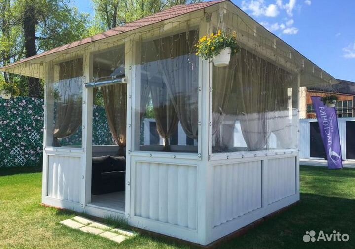 Мягкие окна из пленки пвх