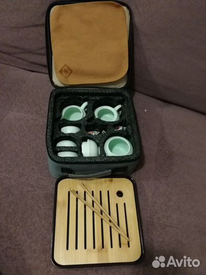 Набор для чайной церемонии походный (12 предметов)