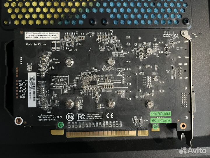 Видеокарта KFA2 GTX 1050 Ti (4gb)
