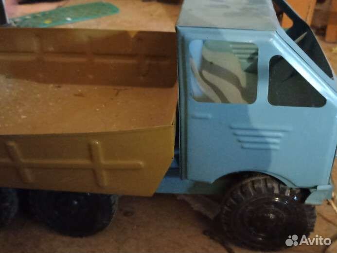 Грузовик маз СССР машина игрушка железная