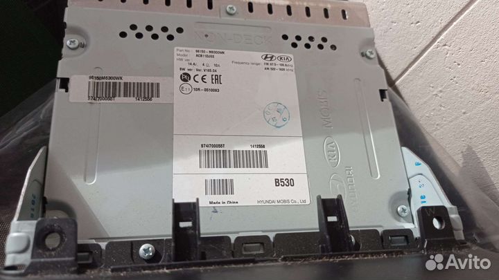 Штатная магнитола KIA cerato 4