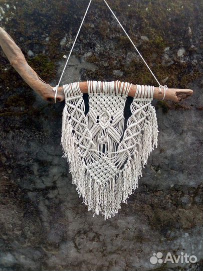 Панно в стиле макраме