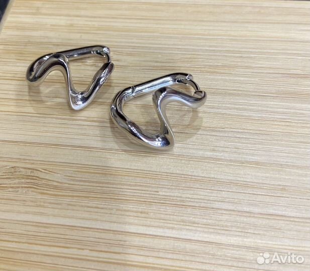 Серебряные серьги