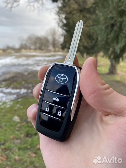 Переделка ключа toyota Corolla/Camry