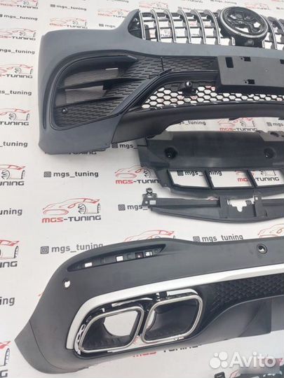 Обвес GLE 63s Chrome на Mercedes GLE-Class V167