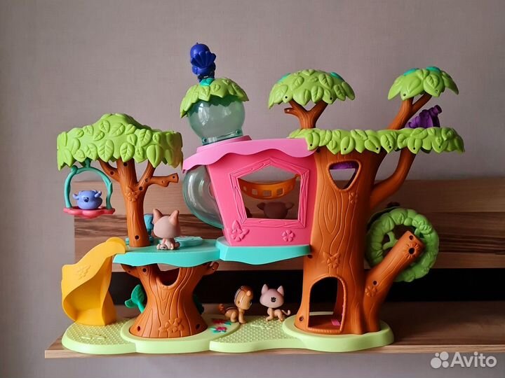 Littlest pet shop дом на дереве