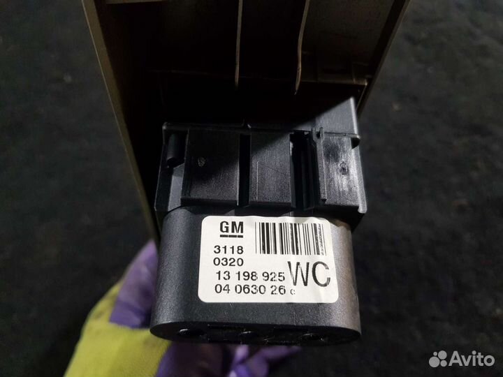 Блок управления светом Opel astra H