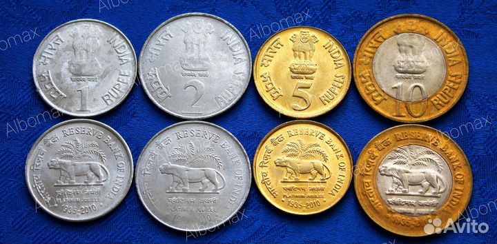 Индия Юбилейные монеты 1974 - 2023г