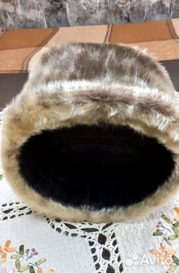 Шапка зимняя мужская с из нерпы 57-58 размер новая