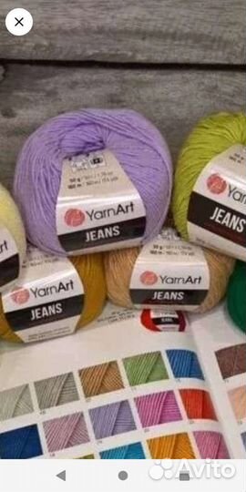 Пряжа ярнарт Джинс (YarnArt jeans)
