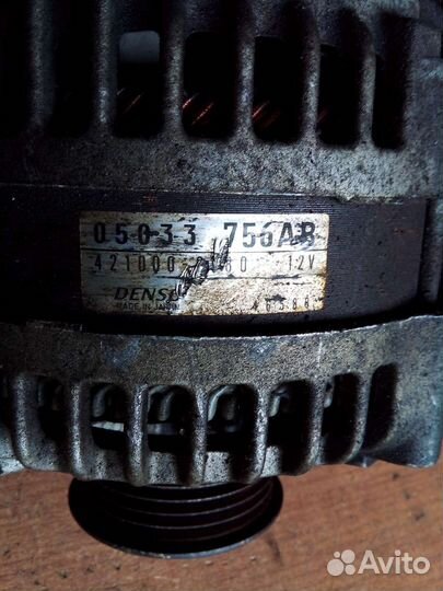 Генератор chrysler dodge волга