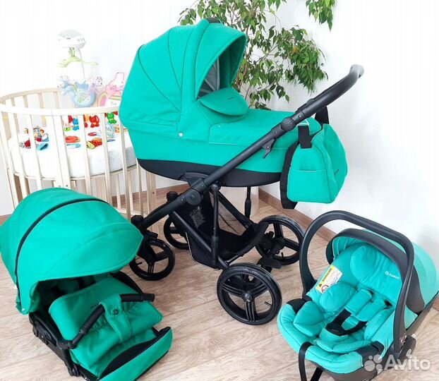 Коляска польская Bebetto 3в1