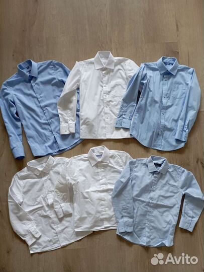 Рубашка для мальчика (школьная форма)