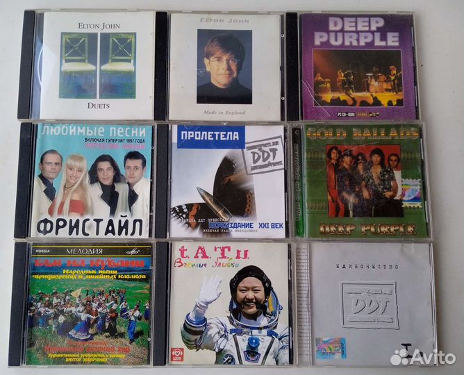 Музыкальные cd диски музыка рок поп