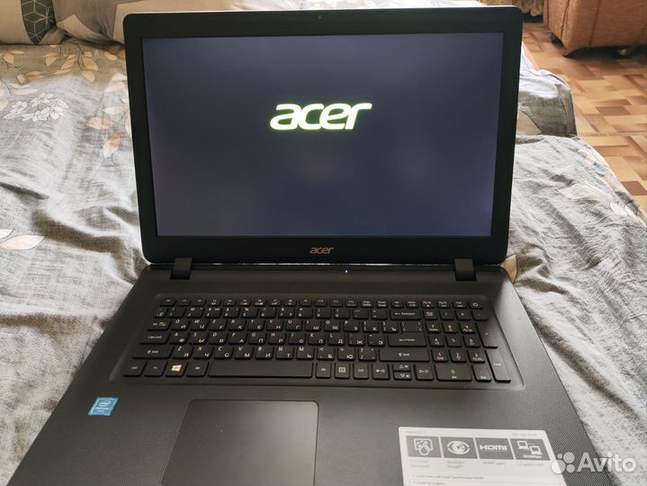 Ноутбук acer aspire ES 17