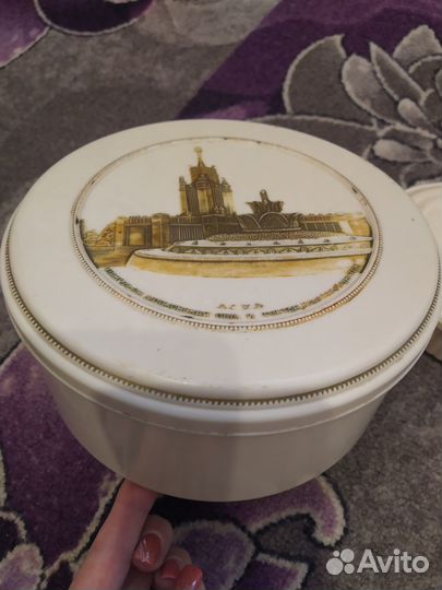 Шкатулка пластиковая СССР