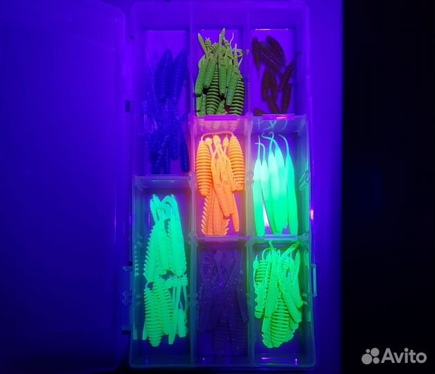 Силиконовые приманки для микроджига