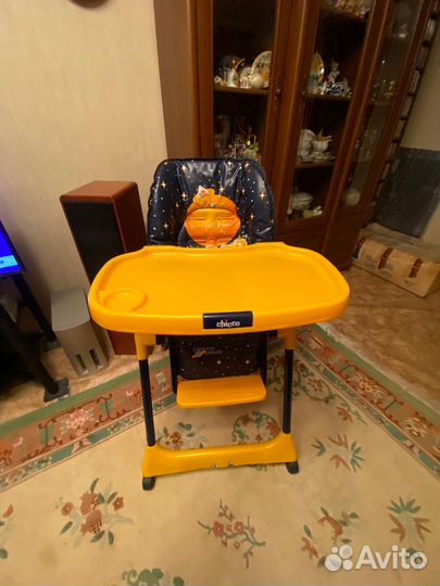 Стульчик для кормления chicco б/у