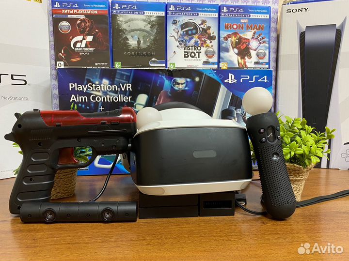 Sony PS4 VR + 2 PS Move