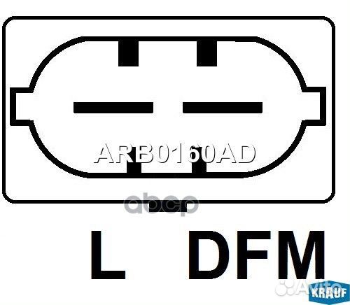 Регулятор генератора ARB0160AD Krauf