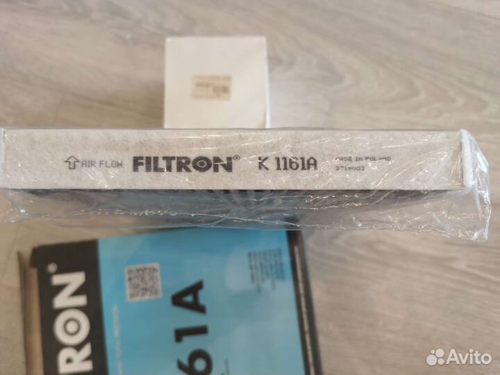 Фильтр салона filtron K1161A mazda 6 уголь