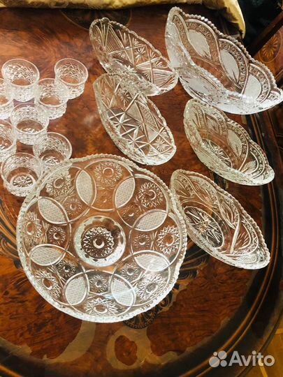 Ваза хрустальная СССР