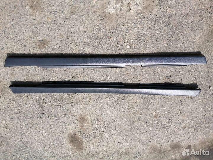 Накладки на пороги ваз