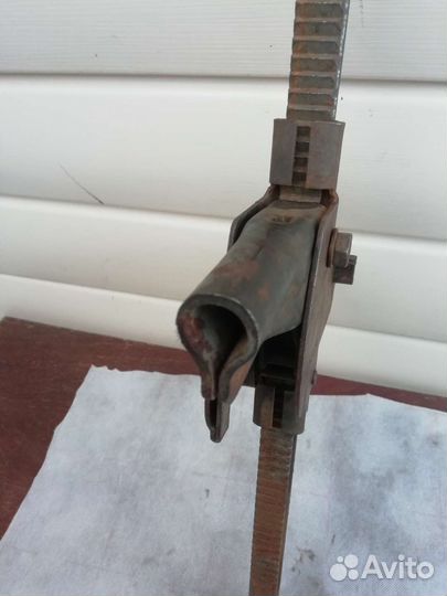 Домкрат. Реечный. Москвич Рабочий. ссср. 75 год