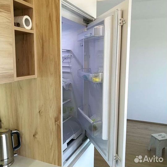 Прямая кухня мдф фасады