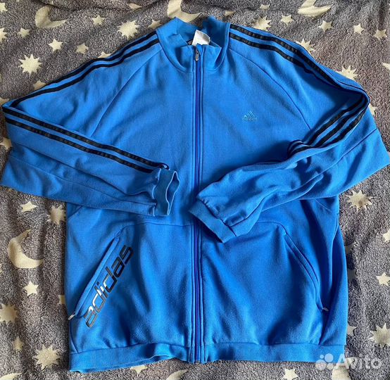 Зип худи adidas(винтаж)