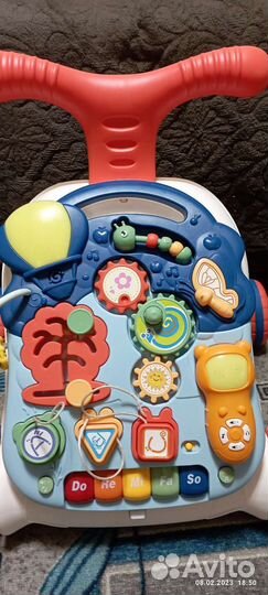 Ходунки каталка 3 в 1