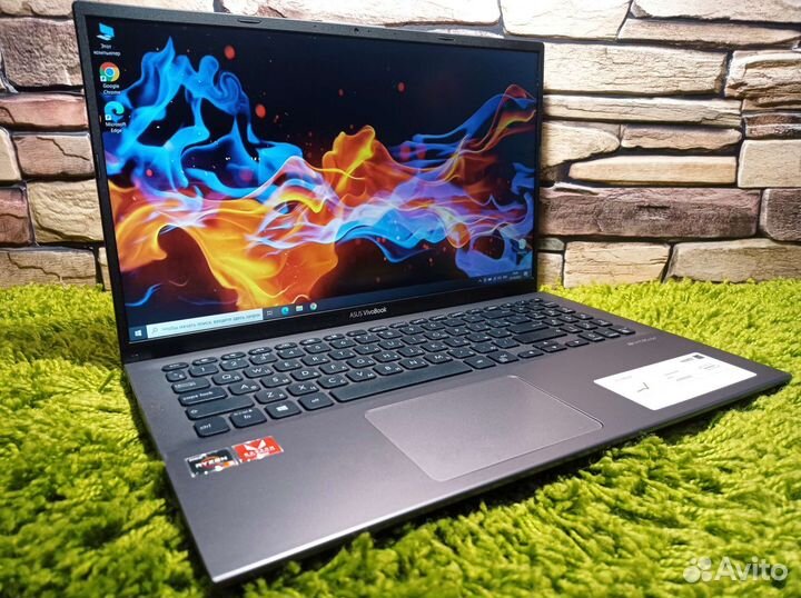 Мощный 2020г игровой Asus Ryzen 3200 8Gb NVMe FHD