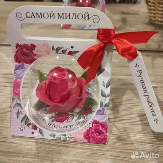 Мыло ручной работы 8 марта