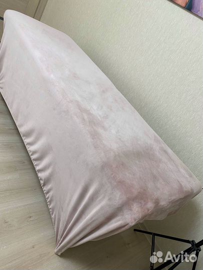 Чехол на кушетку велюровый