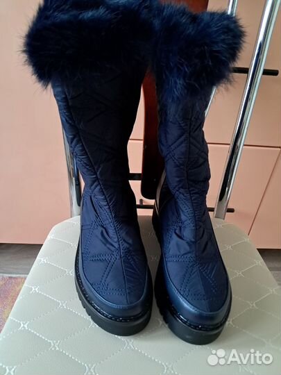 Зимние женские сапоги 38 болоневые