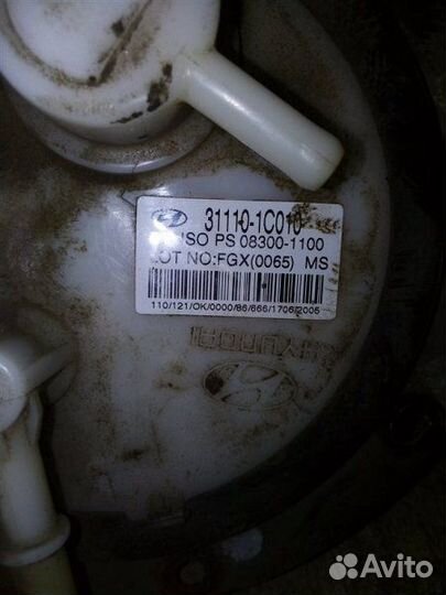 Топливный насос Hyundai Getz 2009